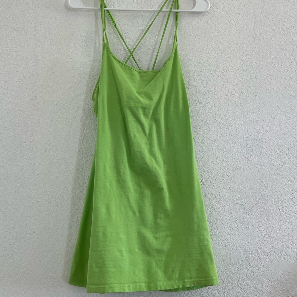 Green athletic dress